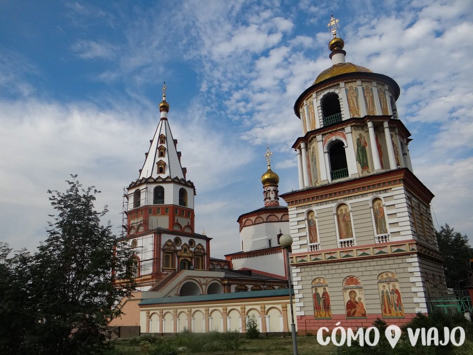 Una de las iglesias de Irkutsk