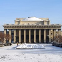 Plaza principal de Novosibirsk