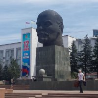 Escultura de Lenin en Ulan Ude