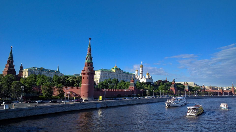Vista del Kremlin de Moscu