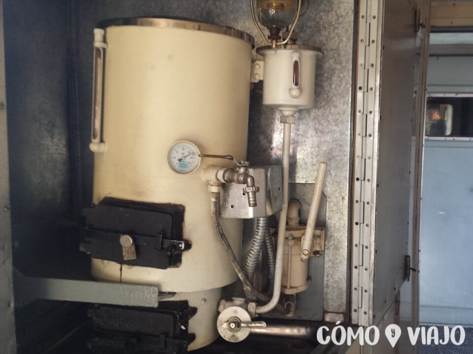Agua hervida gratis en los trenes