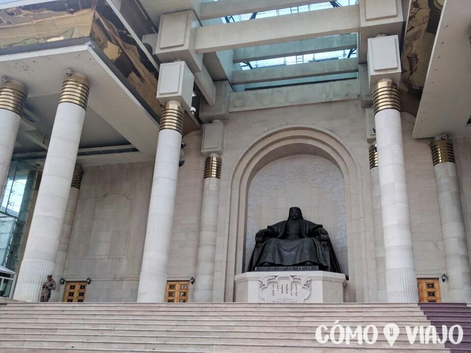 Genghis Khan en Ulán Bator