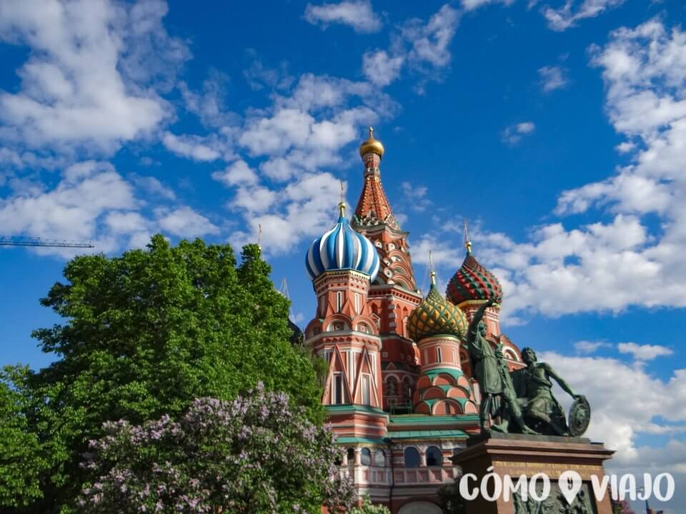 Catedral de San Basilio en Moscu
