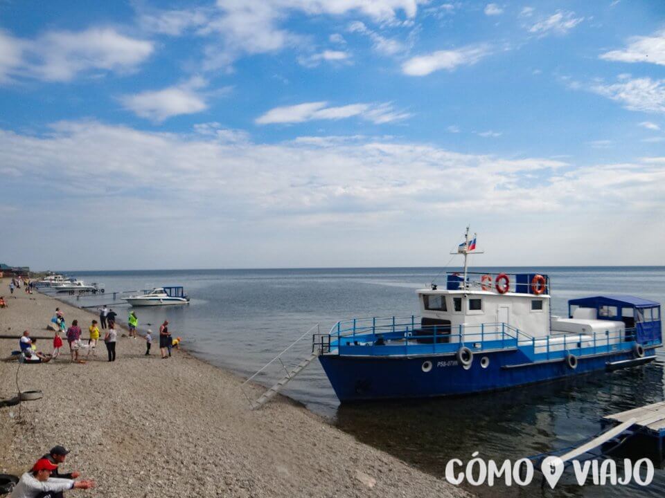 Lago Baikal en Listvianka