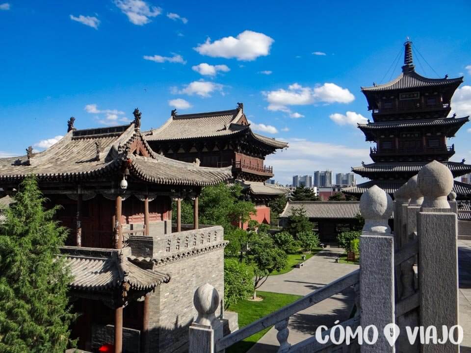 Monasterio Huayan, lugares que ver en Datong