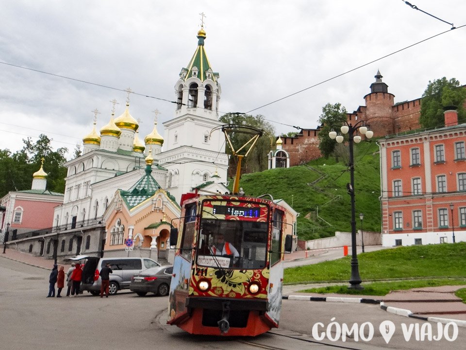 Tram en Nizhni Novgorod