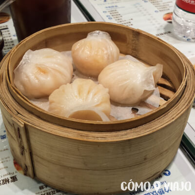 Qué comer en China: Dumplings al vapor
