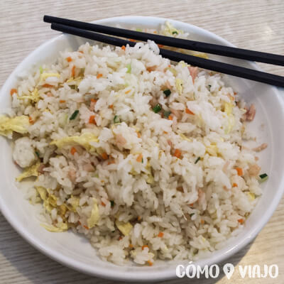 Qué comer en China: Fried rice