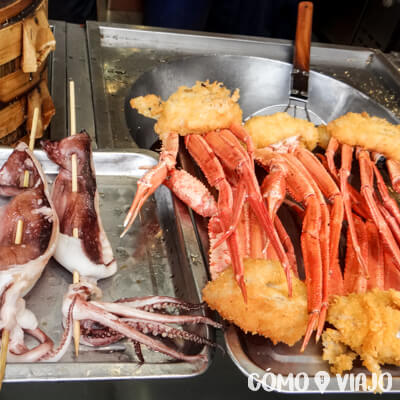 Qué comer en china: mariscos