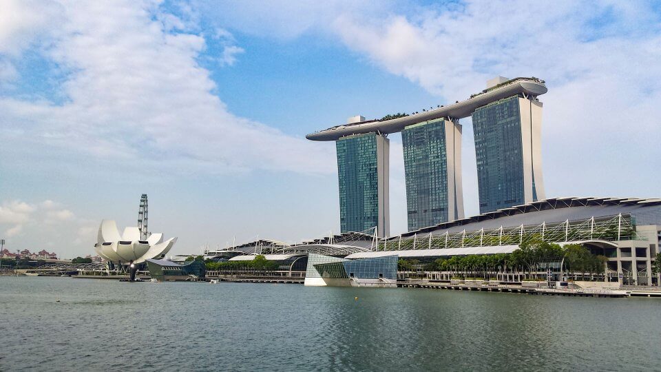 Marina Bay en Singapur