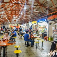 Hawkers donde comer barato en Singapur