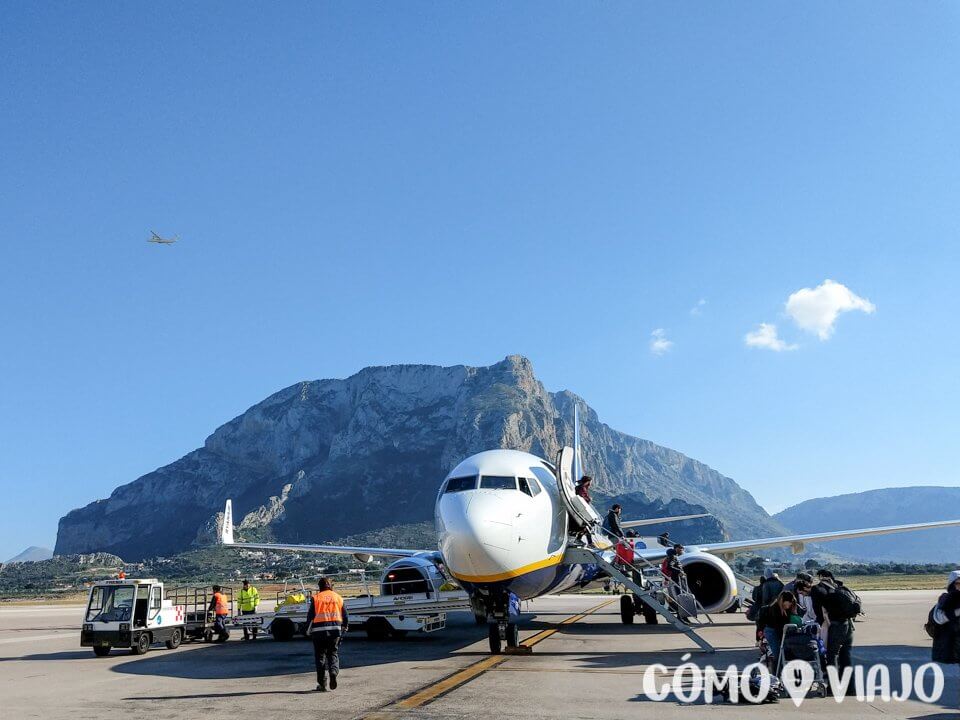 Cómo viajar a Sicilia cómo llegar en avión