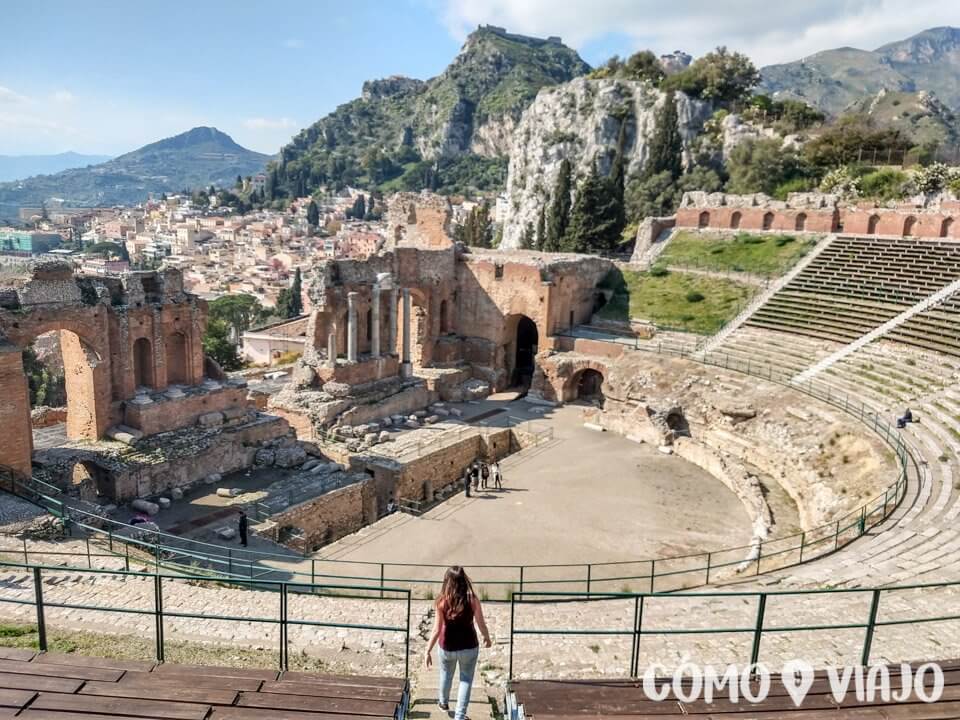 Qué hacer en Sicilia Teatro Antiguo de Taormina