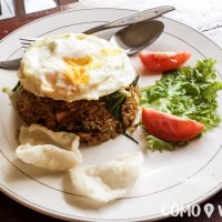 Comer en Ubud, Bali
