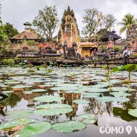Templo Pura Taman Saraswati en Bali