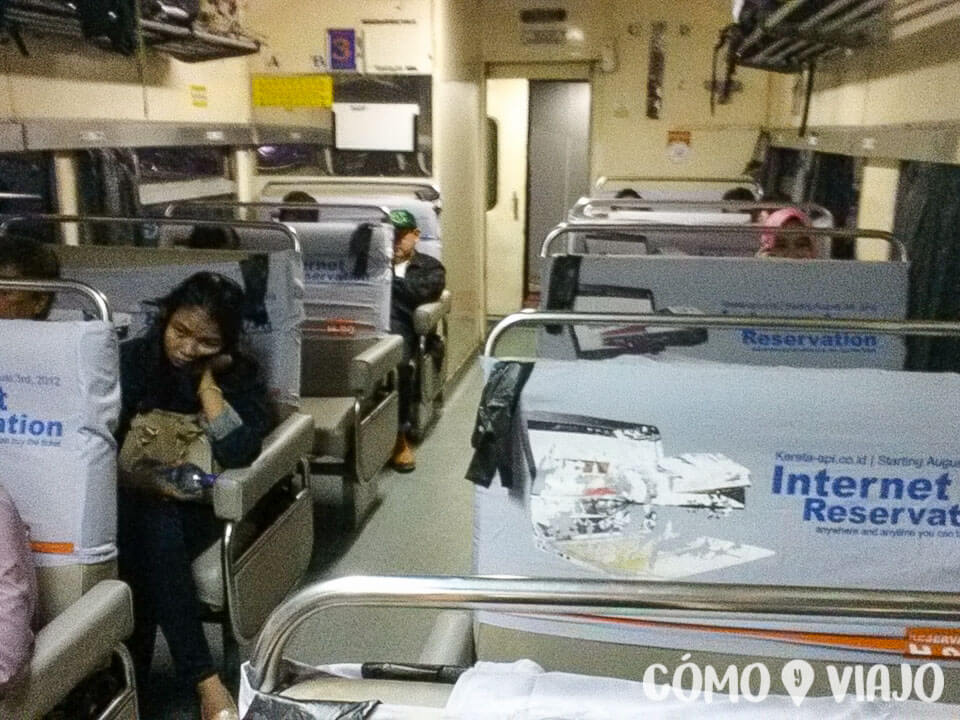 viajar en tren en Indonesia