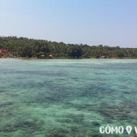 Vista de la playa de Karimunjawa, Indonesia
