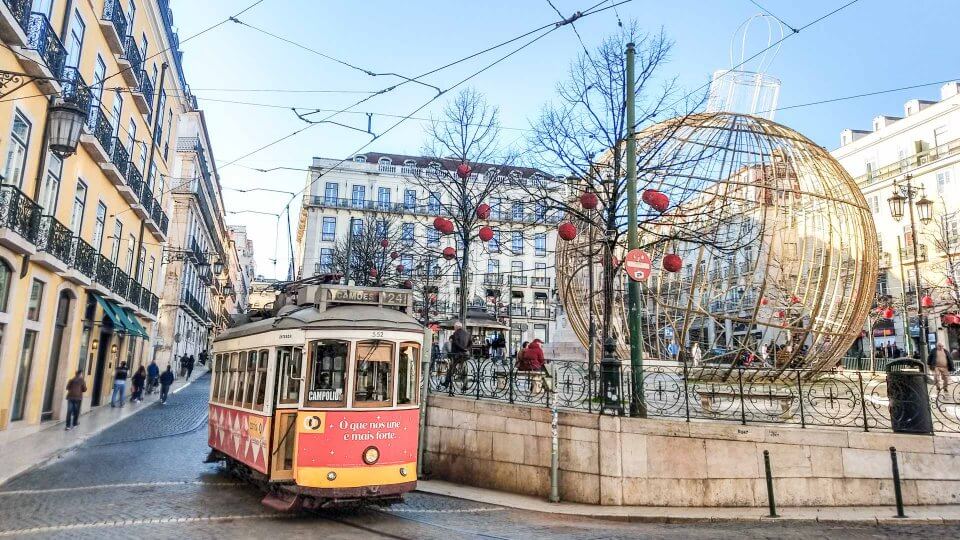 Vista de la ciudad de Lisboa