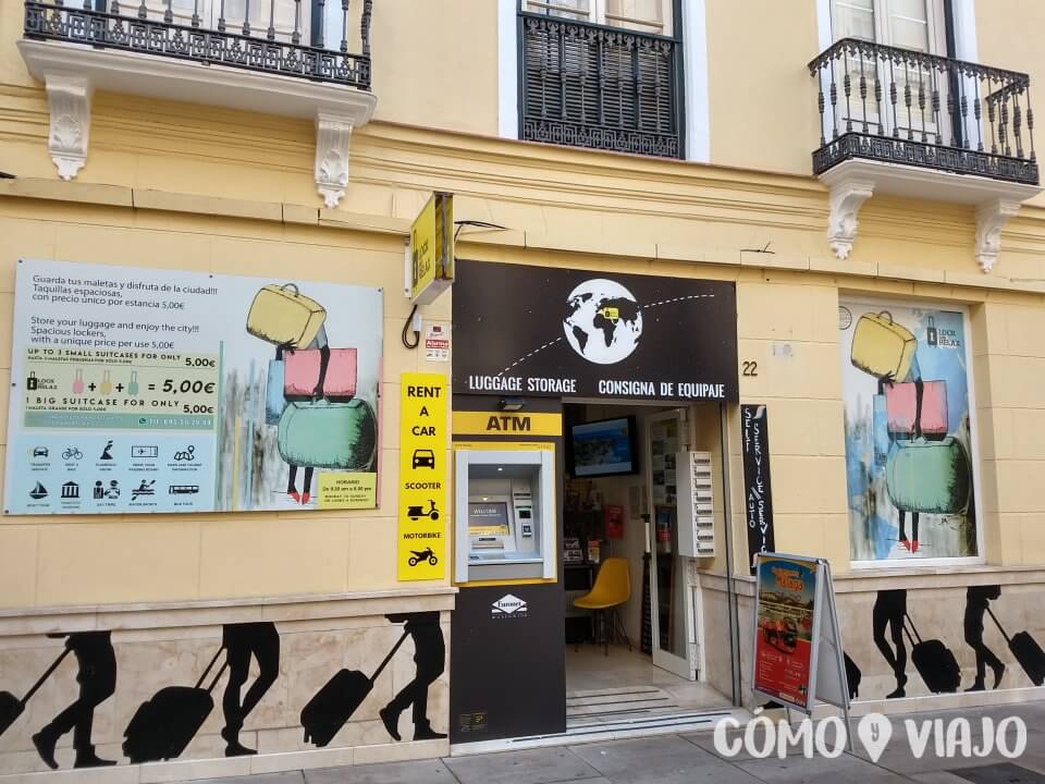 Dejar el equipaje si vas un día a Málaga